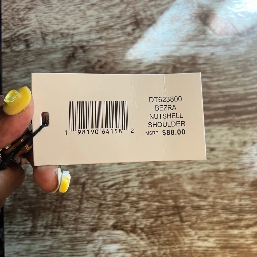 👜 Steve Madden “Bezra” Quilted Shoulder Bag — Nutshell NWT - Picture 5 of 5